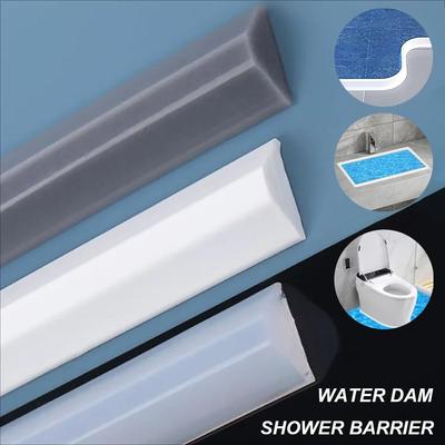 Silikon Duschschwelle Spüle Duschbarriere Professioneller Wasserstopper Küche
