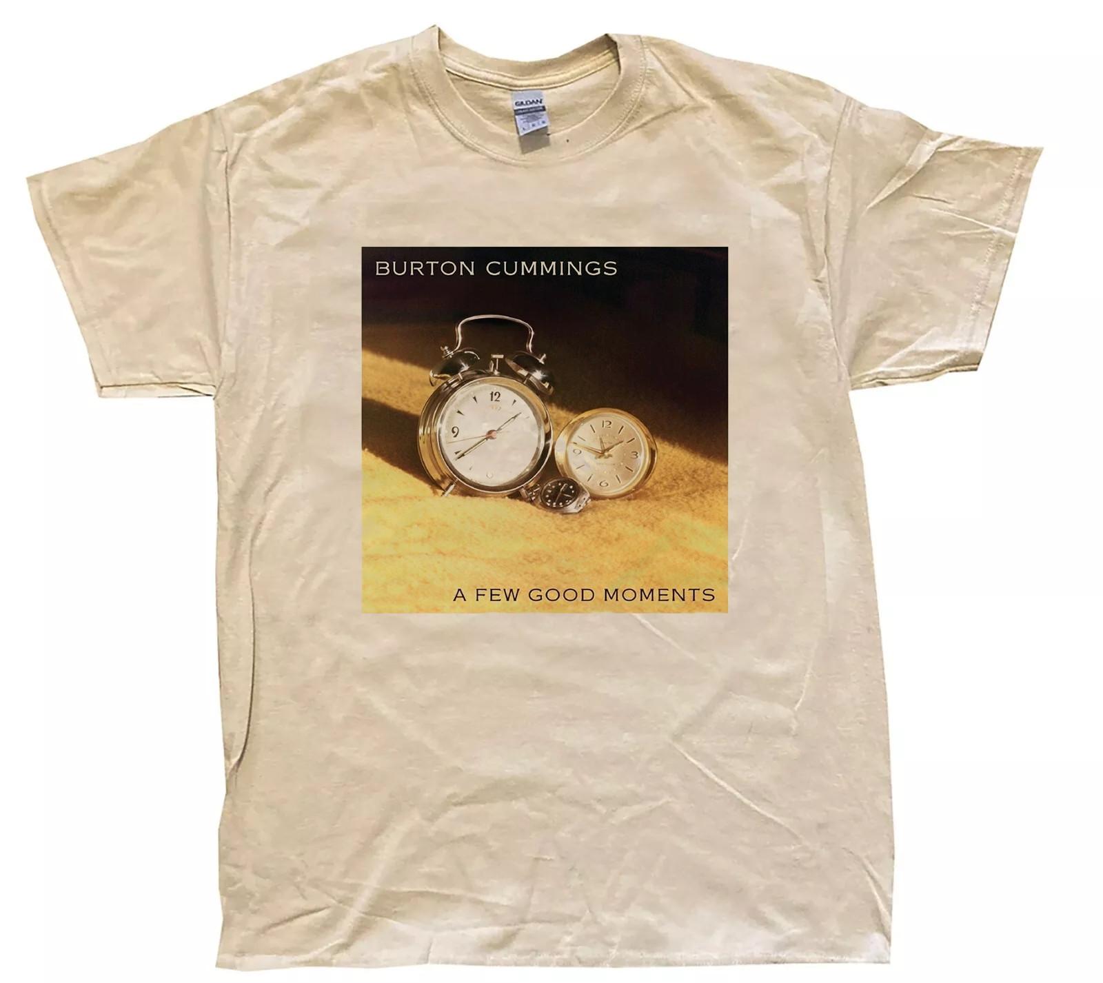 Burton Cummings A Few Good Moments T Shirt Full Size S-5XL S разноцветный