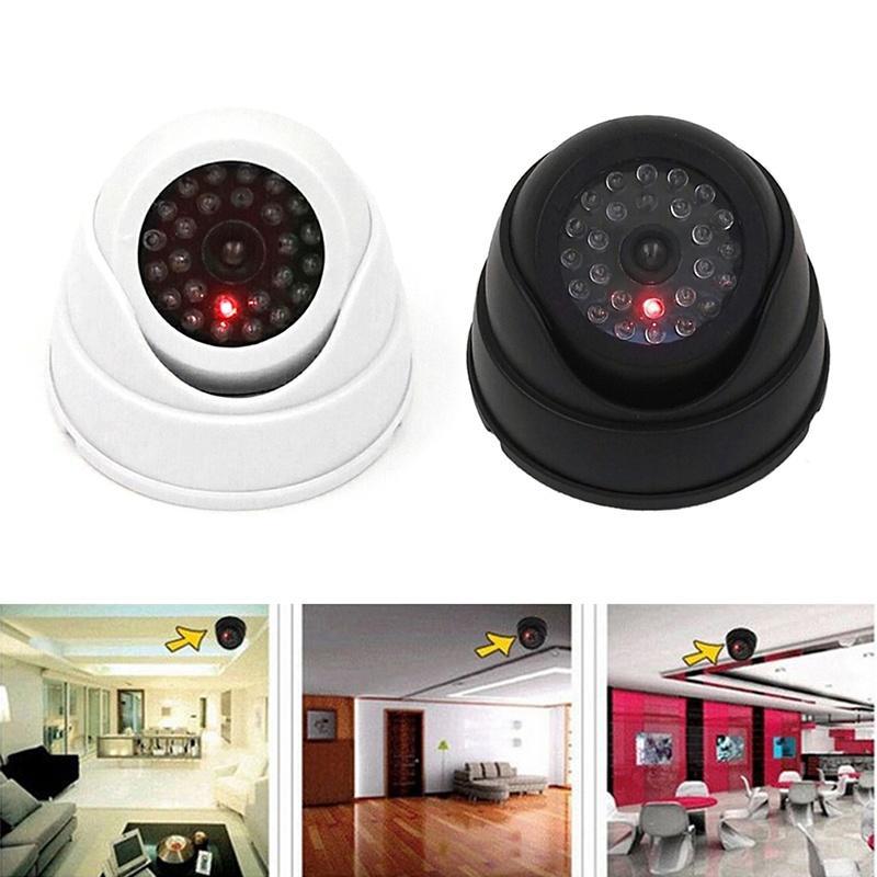 Buy Dummy Fake Surveillance Security Dome Camera Flashing LED Light at