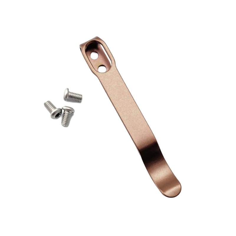 

Reinforced Stainless Steel Pocket Clip Heavy Duty Metal Fastener Attachment for Tacticals Pants Tool Work Accessories