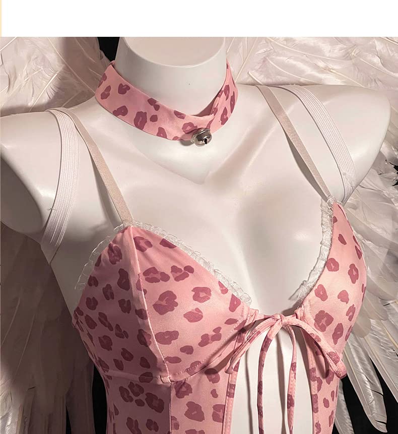 Extremely Bunny Female Maid Maid High Leg Event Free Pink [Qeozts] Cosplay, Sexy, Sexy, Cute, Girl, Bunny, Leopard, Lingerie, Underwear, Clothes,