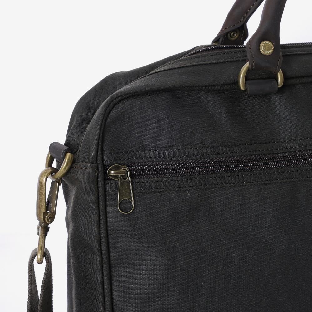 Barbour Uba0004 Ol71 Cartella in Pelle Cerata Cartella Cartella