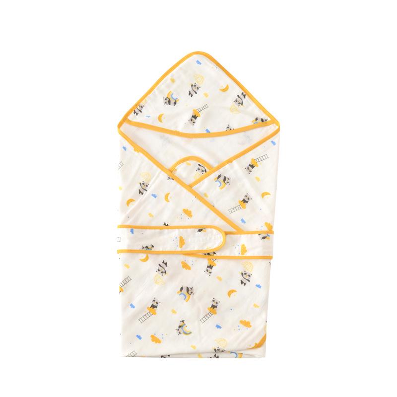 Pure Cotton Gauze Summer Newborn Swaddle Blanket - Thin Style Baby Wrap for Delivery Room Use