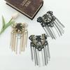 Breastpin Brooch Shoulder Board Cool Jacket Vintage Brooch Tassel Chain Epaulette  Men