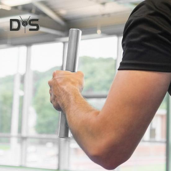 5 Pcs Aluminum Track Field Relay Batons Field Race Batons Running Race Team Equipment for Students Athletes Office Outdoor Sports Practice