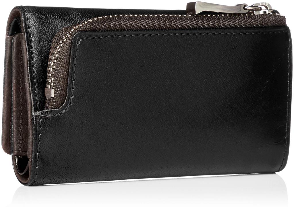 Key Case with Coin Purse Pierre 181612 Black [Takeokikuchi]