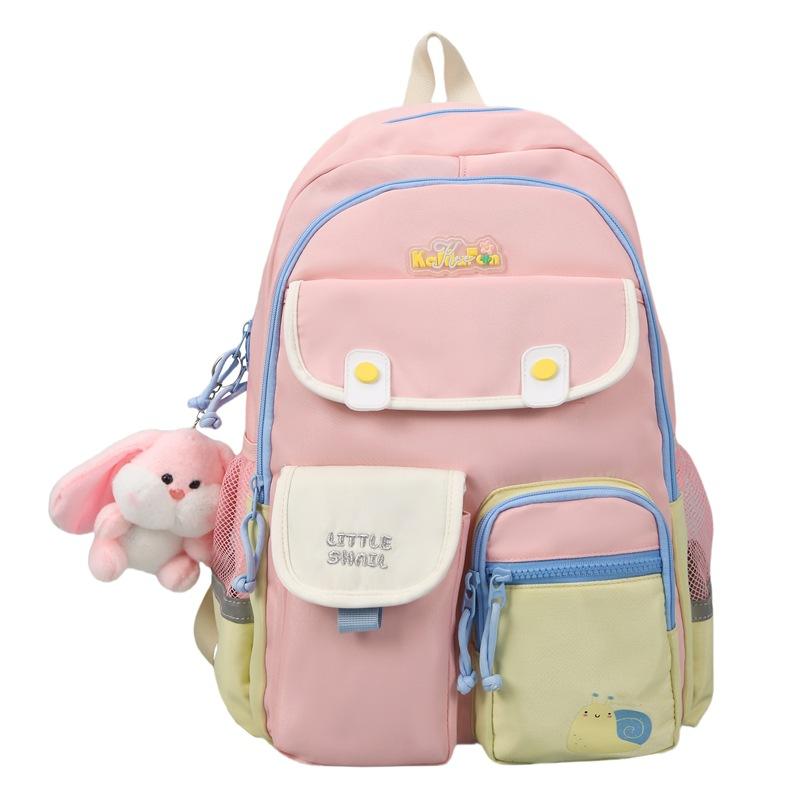 Cartoon Schoolbag For Primary School Students Grade 3-6 Large Capacity Backpack Lightweight And Lightweight Children's Schoolbag