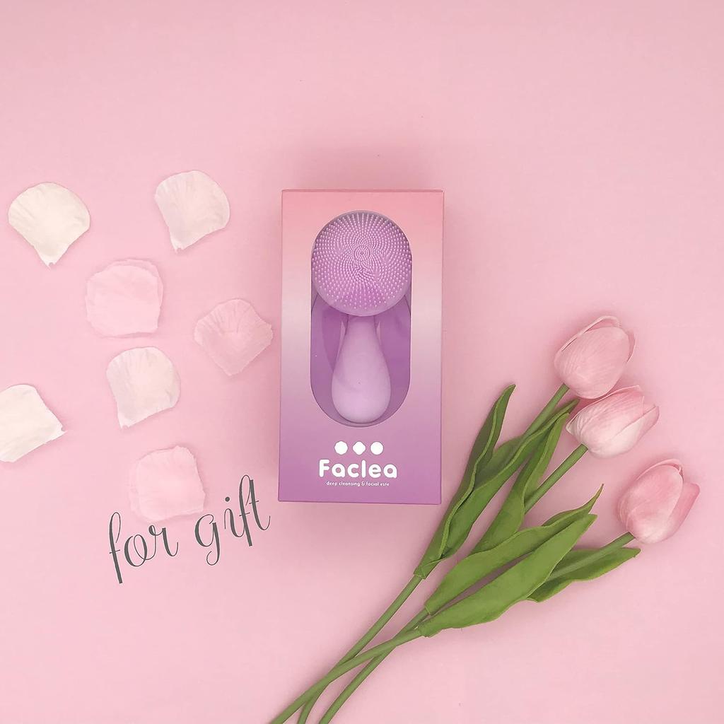 your KALOS BEAUTY TECHNOLOGY Faclea Electric Facial Cleansing Vegetable Gentle on the Skin [Clean pores!] Brush, Sonic, Magnetic, Waterproof,