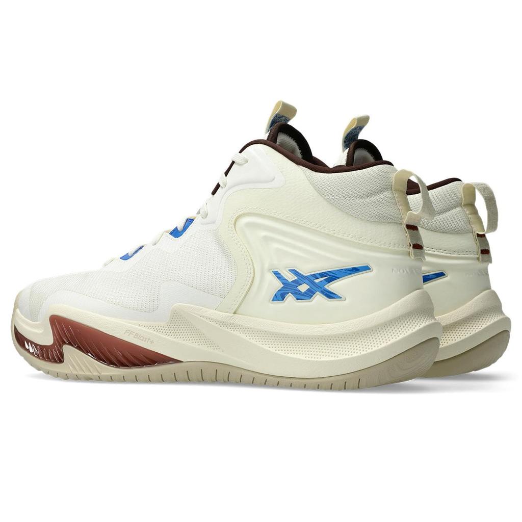 Asics NOVA SURGE 3 Basketball Size 750 2E Shoes, 1061A048, Men's, (Ivory/Blue Coast), 29.0 Cm,