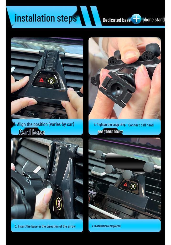 Volkswagen Sharan Mobile Phone Holder for 2012-2019 Models (Comfort Edition)