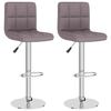 VidaXL Lot de 2 Tabourets de Bar, Chaise de Pub, Siège de Bistrot, Meuble de Salle à Manger Cuisine Salon Maison Intérieur, 334248