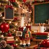Giraffenmuster Hängende Ornamente Weihnachten Geldhalter Ornament, Acryl Geldklammer Dekoration für Leichte Dekorationen Baumtasche Auto, Süßer Beruf