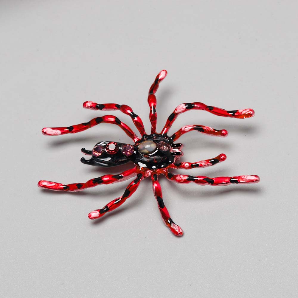Lapel Badges Big Spider Badge Clothes Backpack Poisonous Spider Brooches  Skirts