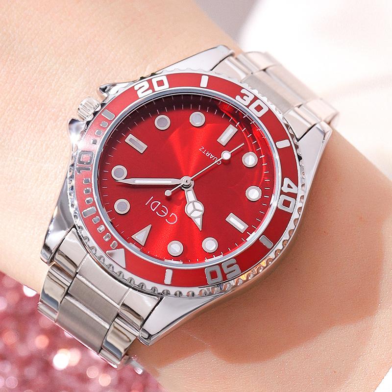 Fashion Green Water Ghost Luminous Watch With Men S Business Waterproof Quartz Watch