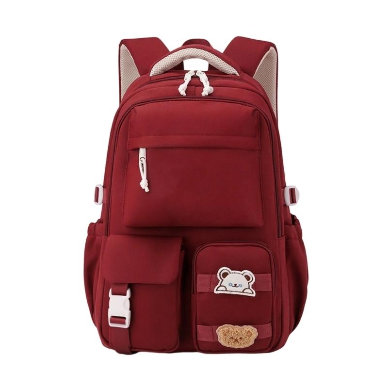 Q81A Large Capacity School Bag Travel Laptop Backpack For Teenager Student Book Bags
