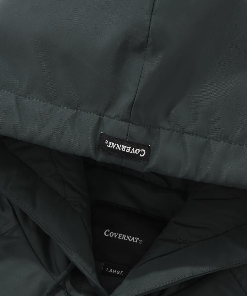 Covernat Sports Club Hoodie Coach Jacket Green