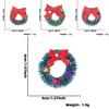 Delightful Christmas Mini Wreath With Attractive Bows And Sparkling Bells For Christmas Cheer