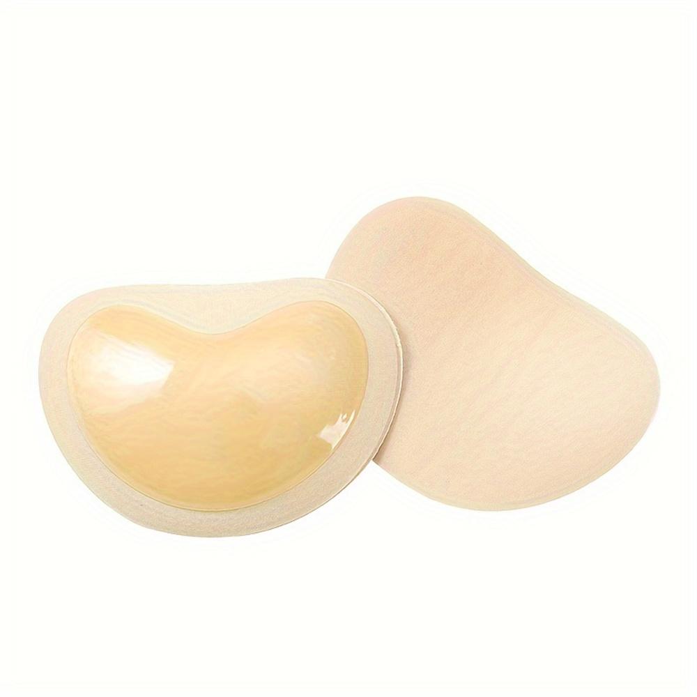 

Push Up Reusable Bra Insert Pads, Stick-on Soft Chest Enhancer Pads, Sponge Breast Lift Pads Swimsuit Bikini Cup Enhancer One Size