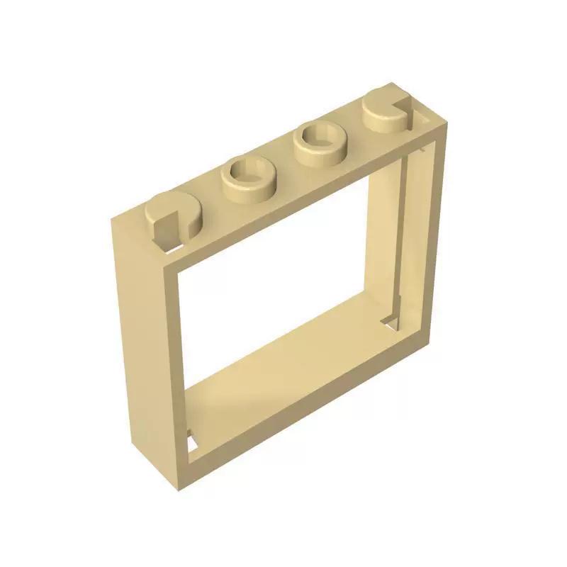 30pcs Building Blocks Technicalal Parts 1x4x3 Window Frame MOC Compatible With Brands Toys for Children 60594