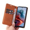 YIKATU YK-001 For Motorola Moto G45 5G/G34 5G Case Magnetic Closure Full Protection Leather Phone Cover