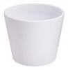 Ceramic Flower Pot, White, 8.5 Cm