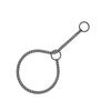 Chic Adjustable Lasso Hoop Necklace Unique Stainless Steel Lasso Necklace Accessory Personalized Neckchain Adornment