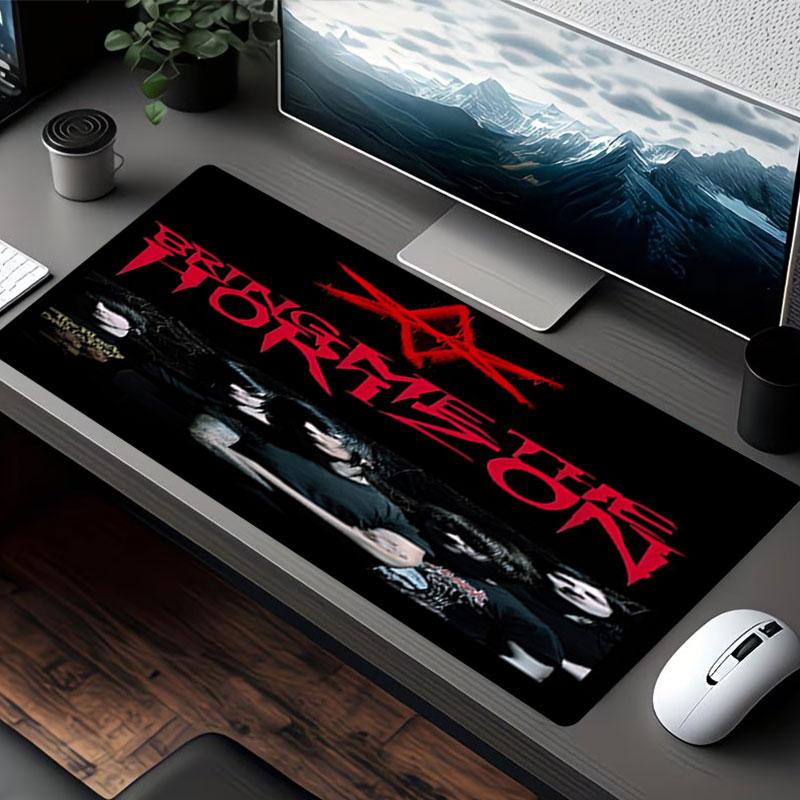 Bring Me the Horizon Print Mouse Pad, for Keyboard Pad Laptop PC Mat for Office Home Use, Desk Decor, Perfect Birthday Gift for Gamers