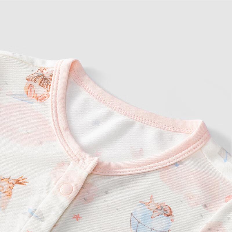 YEEHOO Baby Breathable Bamboo Fiber Romper