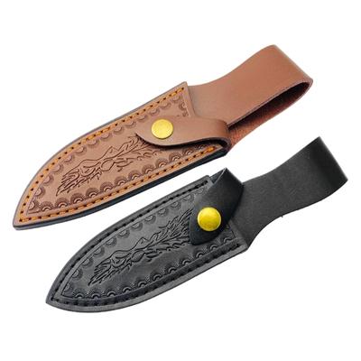 Outdoor Straight Cover for Fixed Knife Leather Knife Sheaths with Waist Bag Dropshipping