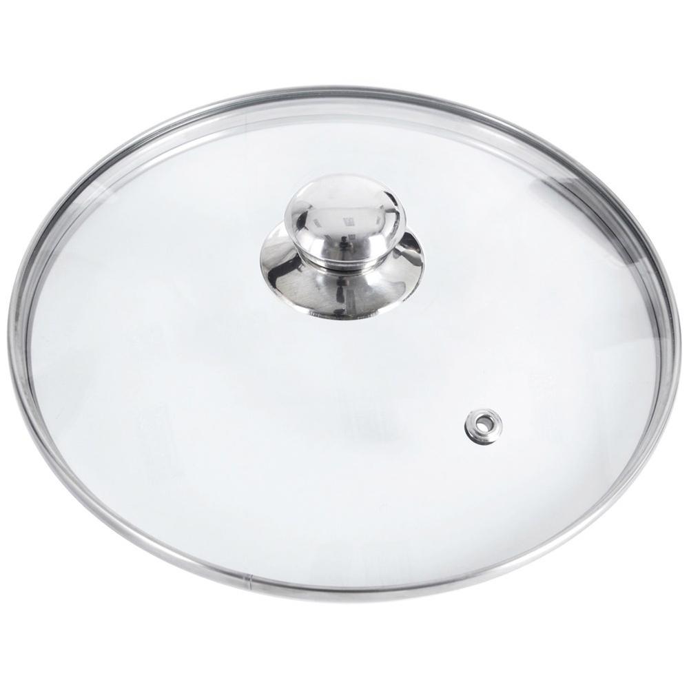 Pokrywka szklana do garnków, patelni, rondli, Uniwersalna 32 cm