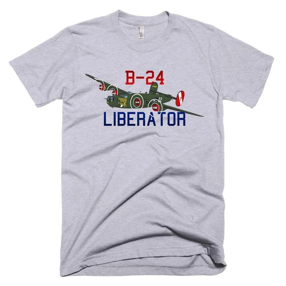 

Consolidated B-24 Liberator (Witchcraft) Airplane T-shirt- Personalized with N# L