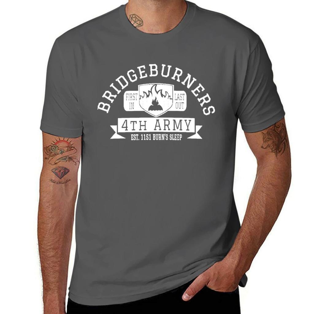 Malazan Bridgeburners Army Tshirt Utility Casual Work Tshirt