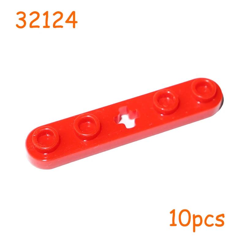 Non-Toxic Technical Plate With Toothed End Small Particle Building Blocks With Studs Moc Toy Parts 32124 32125 4263 2711 4262 4442 2719