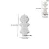 Souvenir Decoration Mold White Diy Scented Candle Mold Candle Decoration Silicone Mold Aromatic For Home Decor Diy Projects