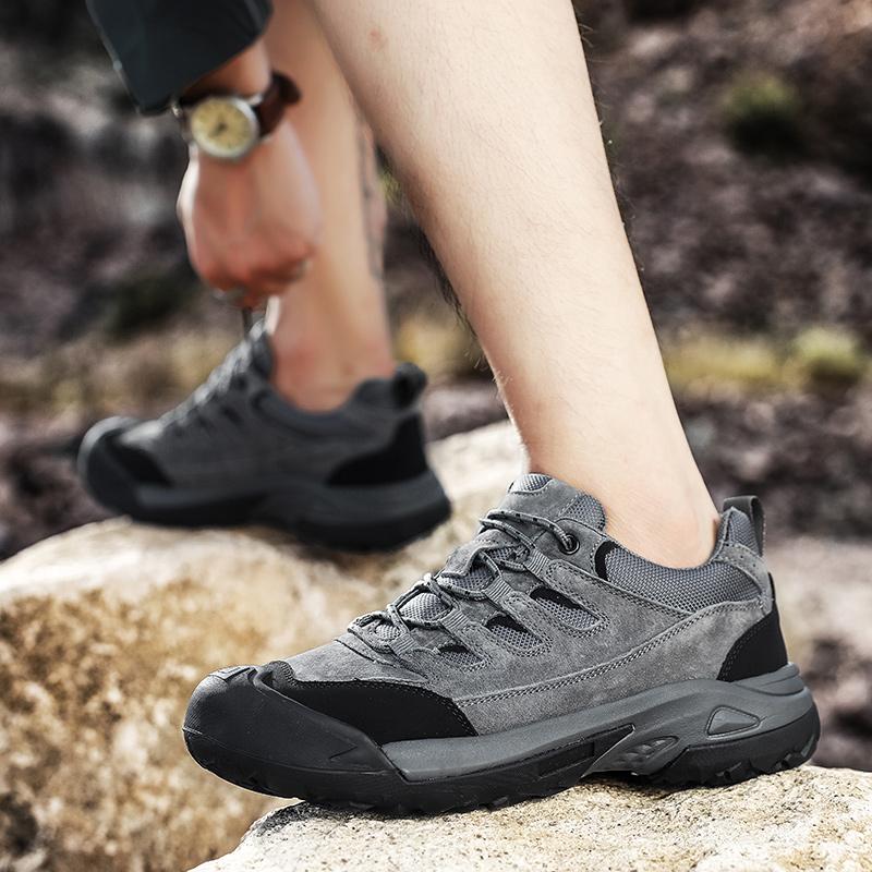 New Men's Outdoor Hiking Shoes,Anti-slip Camping,Hunting,Hiking,Walking Shoes,Breathable Men's Casual Sports Shoes,Running Shoes