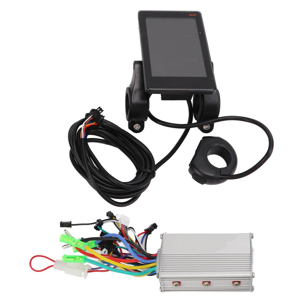 48/60V 50W M6T Electric Bicycle Brushless Motor Controller Kit with LCD Display Meter