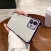 Case for iPhone 12 Mini Electroplated Color Border Clear Phone Casing Cover