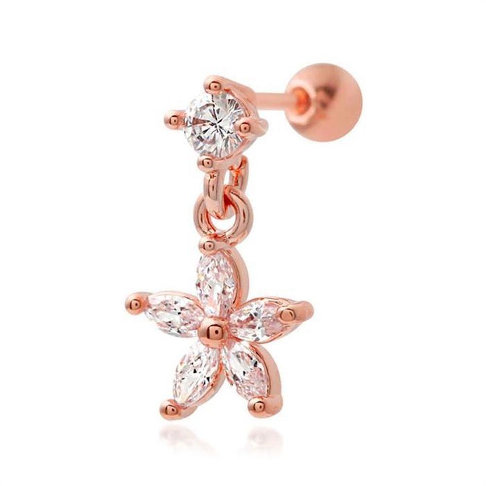 [Onm] Onm 14K Gold Pin Piercing Shine Flower (S9594177)