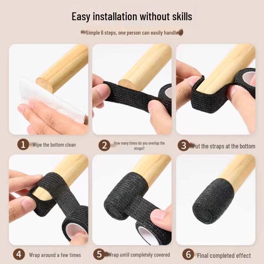 Univerzální protiskluzové návleky na nohy židlí a stolů - Protiskluzové, otěruvzdorné podložky pod nohy pro židle, stoličky, stoly a pohovky