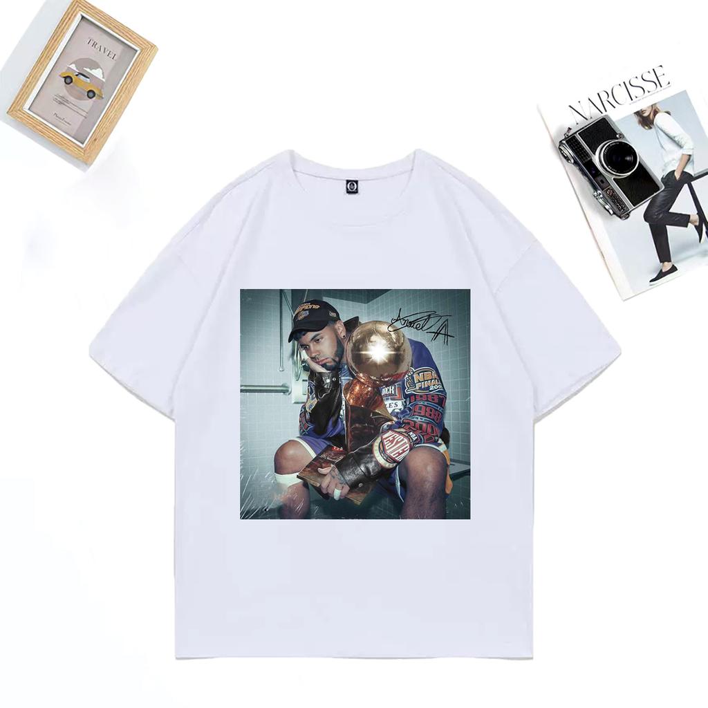 Anuel AA Graphics T Shirt Unisex WOMENs Fashion Oversized streetwear Cotton t shirts short sleeve vintage Unisex Hip Hop clothing