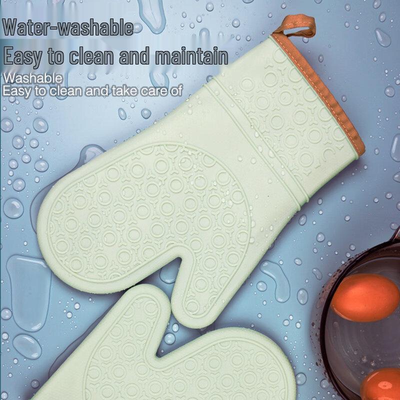 ZISIZ Silicone Heat Resistant Gloves
