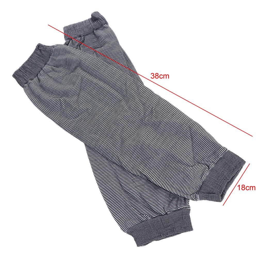 Sun Protection For Men Long Sleeves Cooling Sleeves Striped Arm Sleeves Arm Warmer Arm Cover