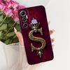 For Infinix Hot 11 Case Silicone Luxury Crown A-Z Letters 2D Flat Pattern Soft Casing For Infinix Hot11 X662 X662 X689FB Cover