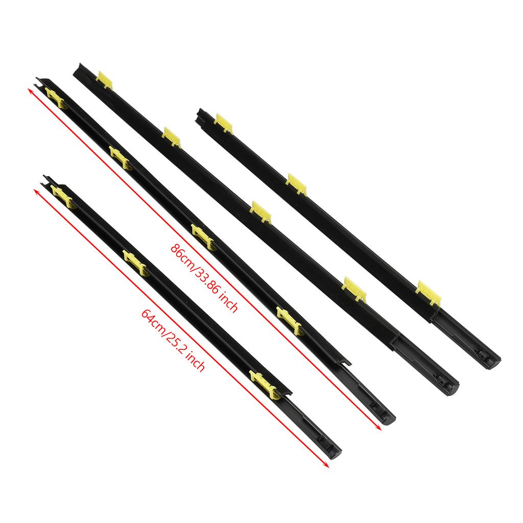 4 STUKS Raamrubber Weerstrip 72410-SCA-E01 Voor Honda CR-V CRV 2002-2006