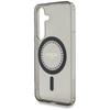 Hülle für Samsung Galaxy S25 Guess Strasssteine MagSafe schwarz