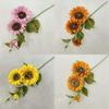 Sunflower Fake Flower Arrangement For Wedding Photography And Home Interior Decoration
