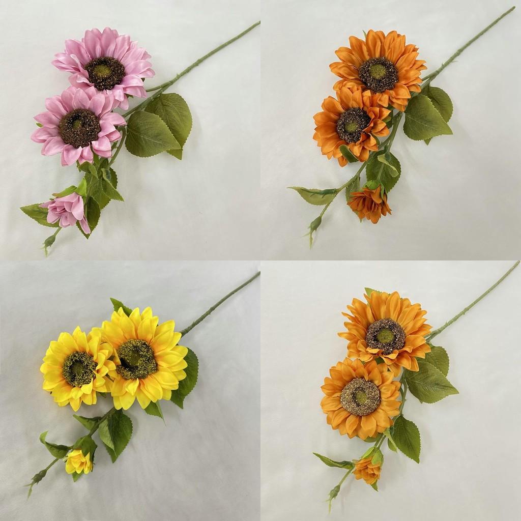 Sunflower Fake Flower Arrangement For Wedding Photography And Home Interior Decoration