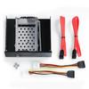 HDD корпусының ұстағышы Ішкі қос ұясы 2,5 дюймдік SATA SSD HDD қатты дискінің қорабы науасы мобильді сөре