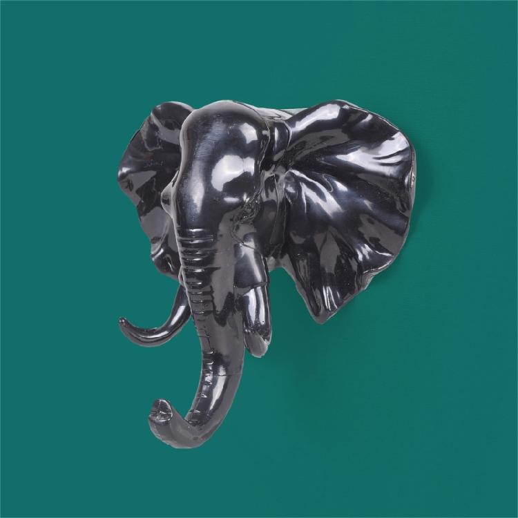 Elephant Deer Adhesive Wall Hanger Plastic Decorative Hook For Entryway Organization Gift Ready Home Accessory