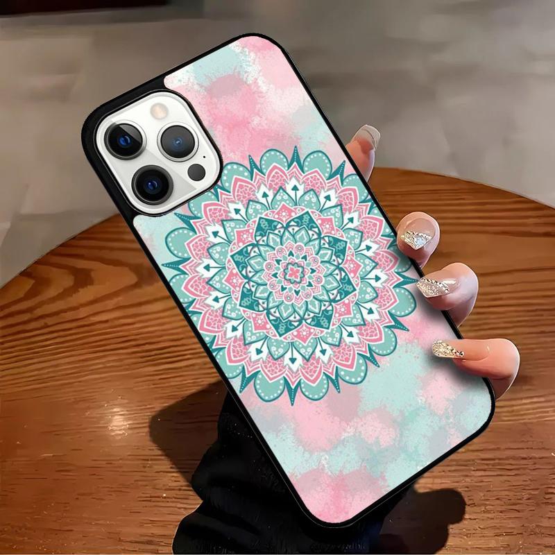 Mandala Mandala Phone Case For iPhone 17 Air 16 15 14 13 12 11 Pro Max Max Plus Bumper Case Cover